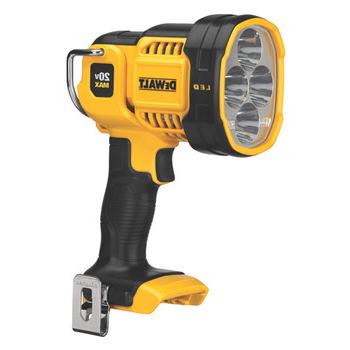 手电筒| Dewalt DCL043 20V MAX锂离子无绳LED射灯(仅限工具)